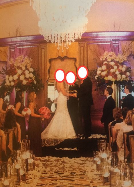I need your inspiration and pics for ceremony background please!!