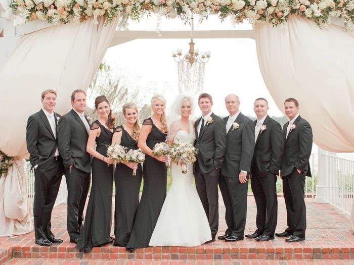 Bridal party. 2
