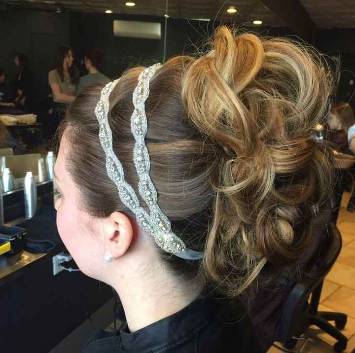 wedding hair