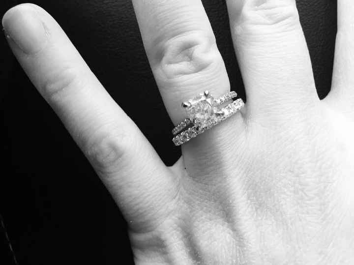 Picked out my wedding band today!! Pics