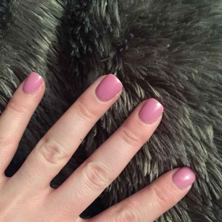 Nail biter trying to grow nails for wedding
