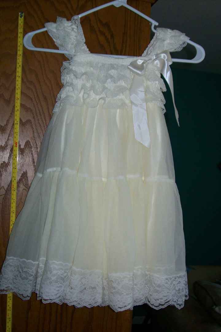 Flower Girl Dresses!!! They finally showed up!!