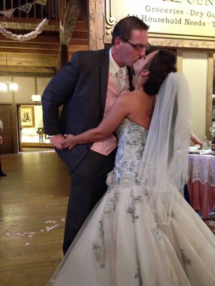 WE ARE MARRIED!!!! :D (one pic! I'm EXHAUSTED.) More complete update tomorrow!!!