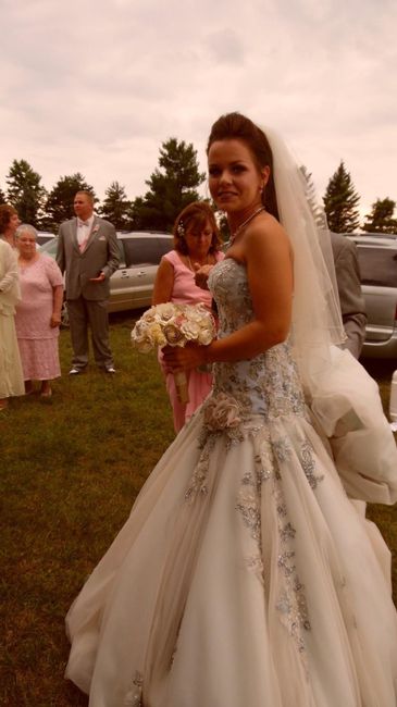 WE ARE MARRIED!!!! :D (one pic! I'm EXHAUSTED.) More complete update tomorrow!!!