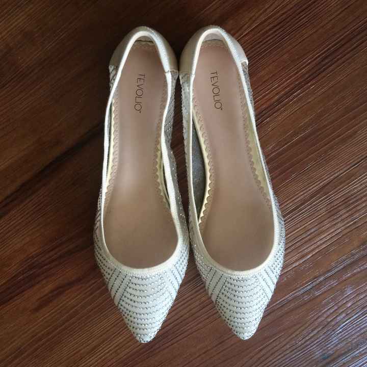 I bought my shoes today!