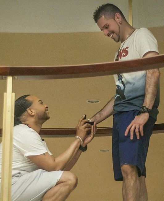 His Proposal in Cuba!