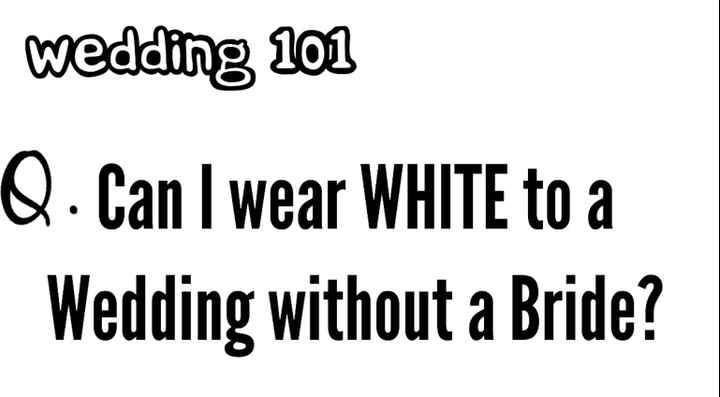 White Dress? 🤔 - 1