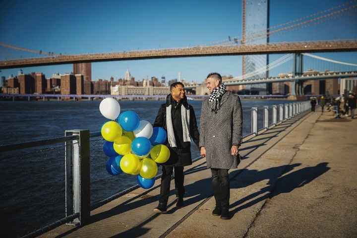 The Balloons was Anthony's Idea.