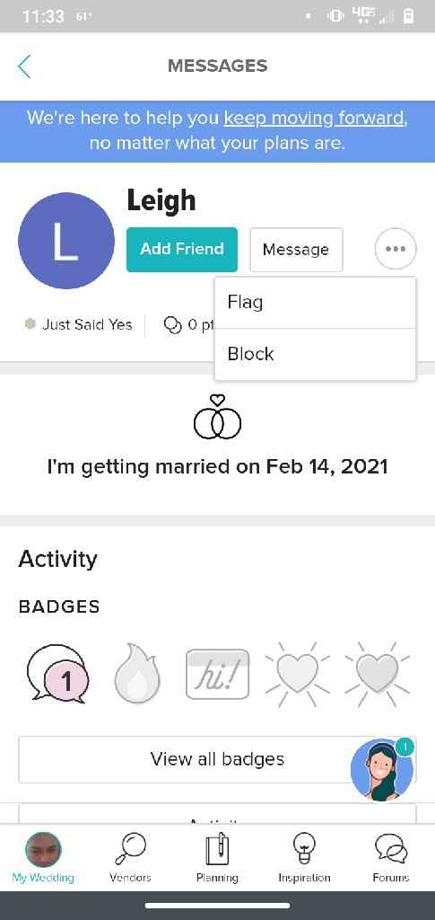 This person was being rude to me - 1