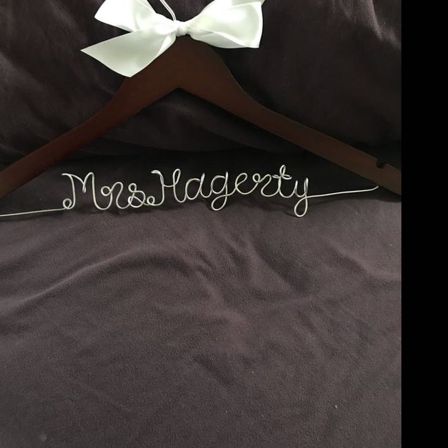 Custom Etsy hanger arrived today!!! - 1