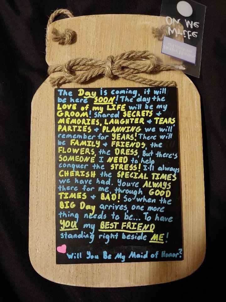 Bridesmaid Proposal Ideas - 1
