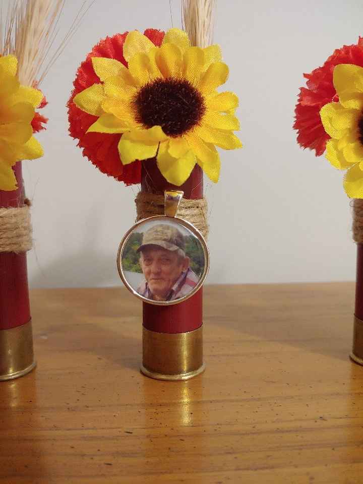 Memorial ideas for mother of groom? - 2
