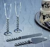 Toasting Flutes and Cake Servers - show me yours!