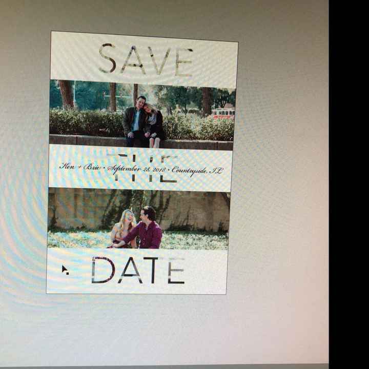 Has anyone designed their own invitations? - 1