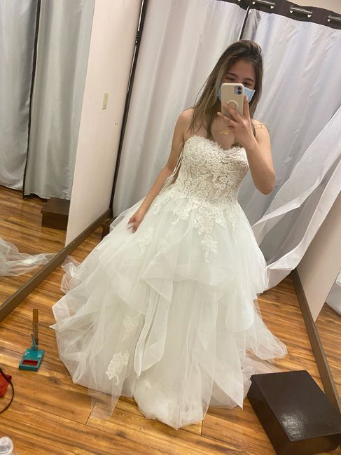 i hate my altered wedding dress!! 😭 - 2