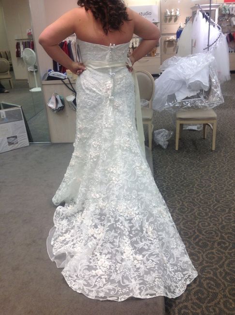 Plus size or full figured brides, let's see those gowns!