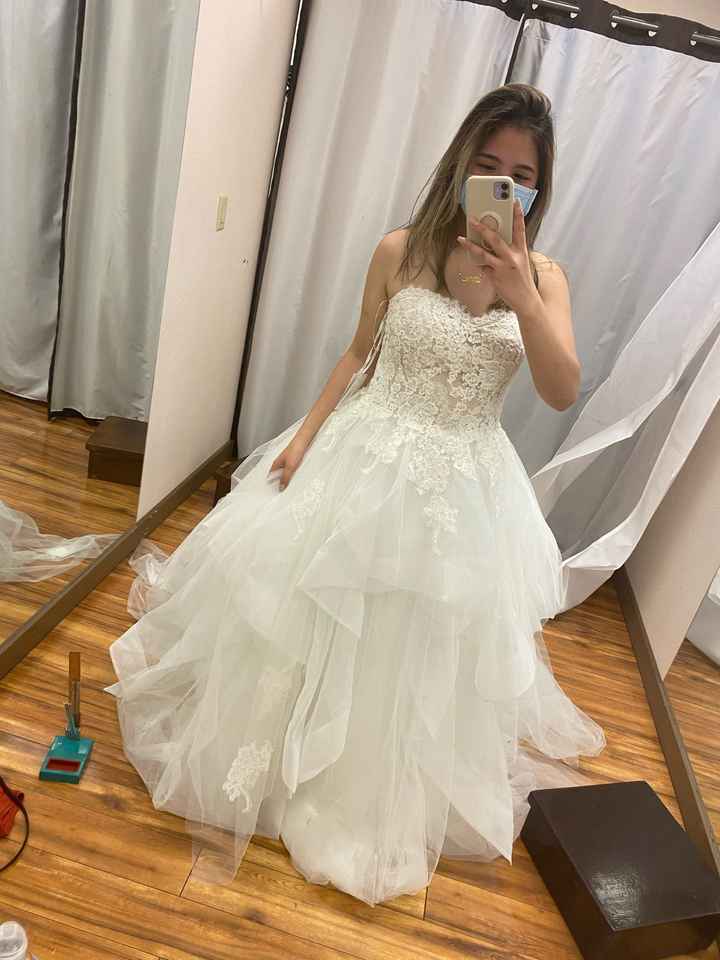 i hate my altered wedding dress Weddings Wedding Attire