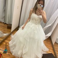 i hate my altered wedding dress!! 😭 - 2