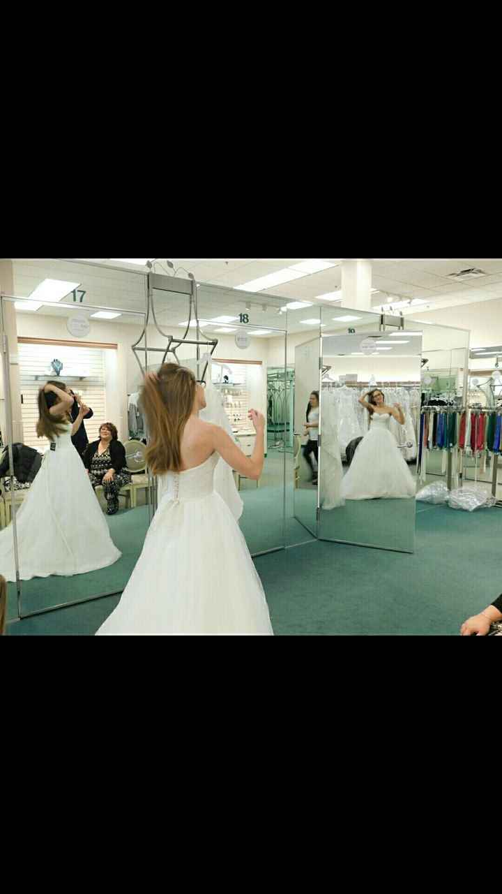 I said yes to my dress!!!
