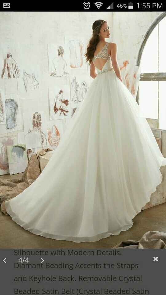 Said yes today to my dress !!