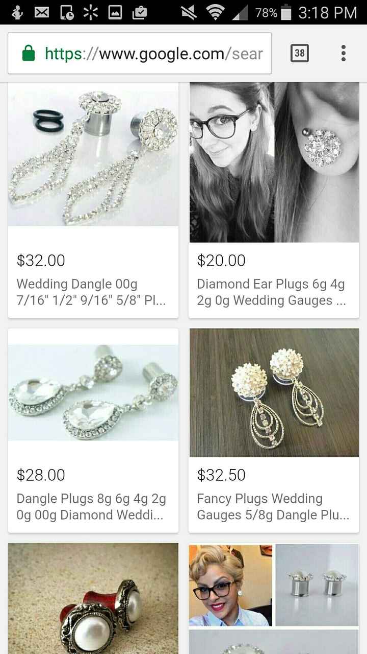 Any brides with stretched ears out there?