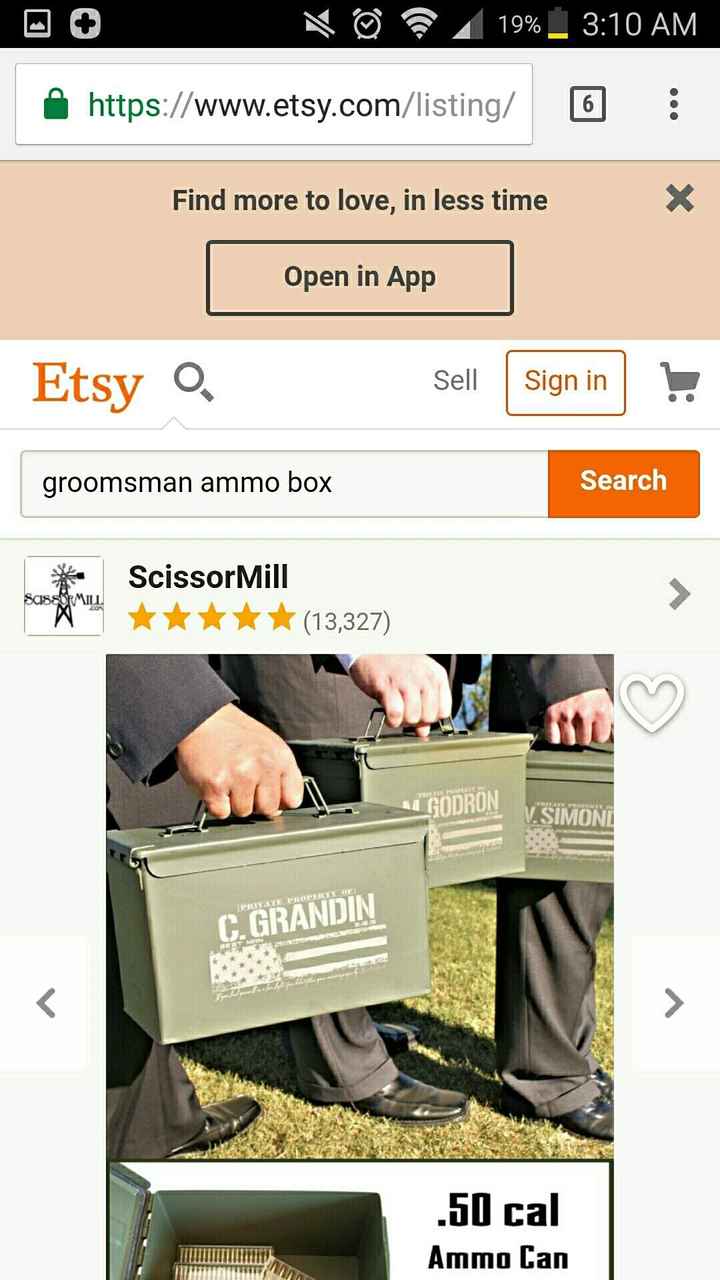 Groomsman gift ideas (not the usual flask)