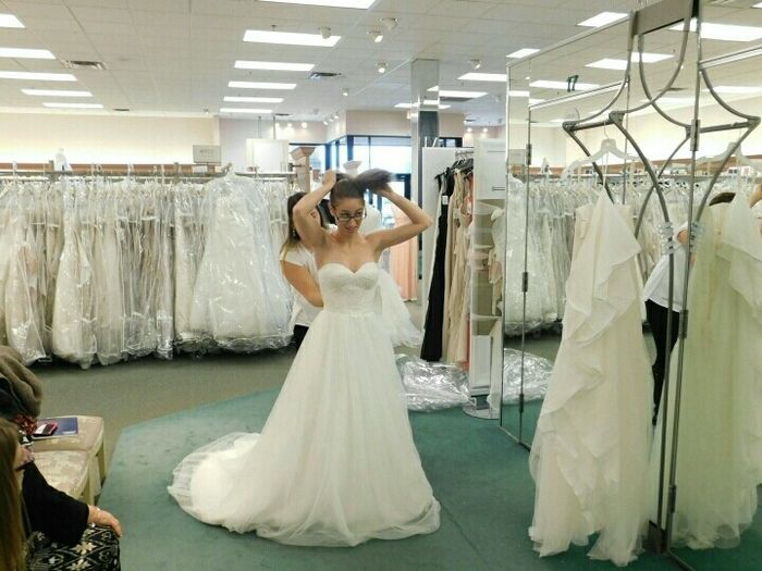 I said yes to my dress!!!