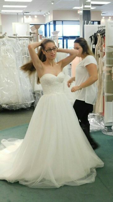 I said yes to my dress!!!