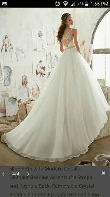 Said yes today to my dress !!
