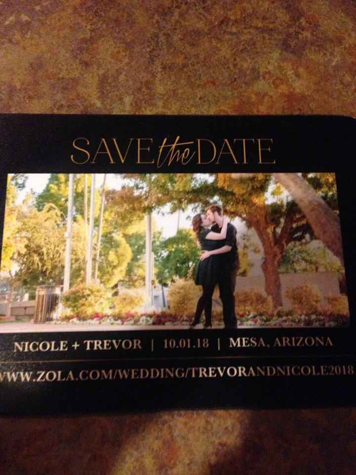 Save the Date Magnet