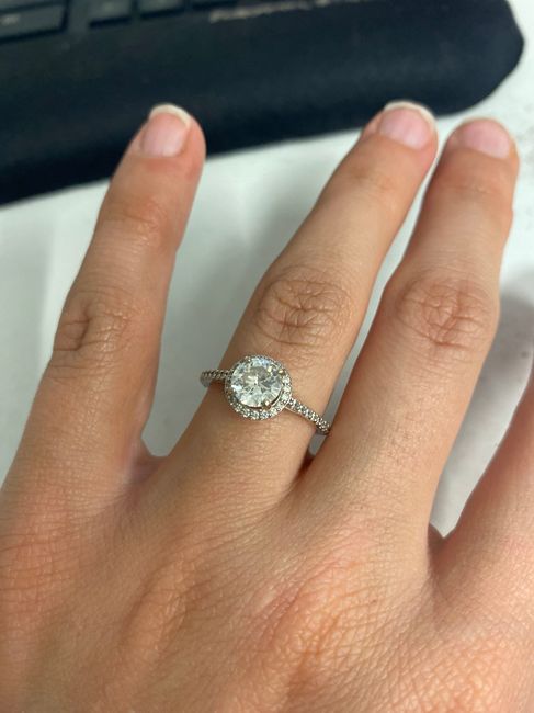 Can i start a new ring thread! Let's see that bling! 3