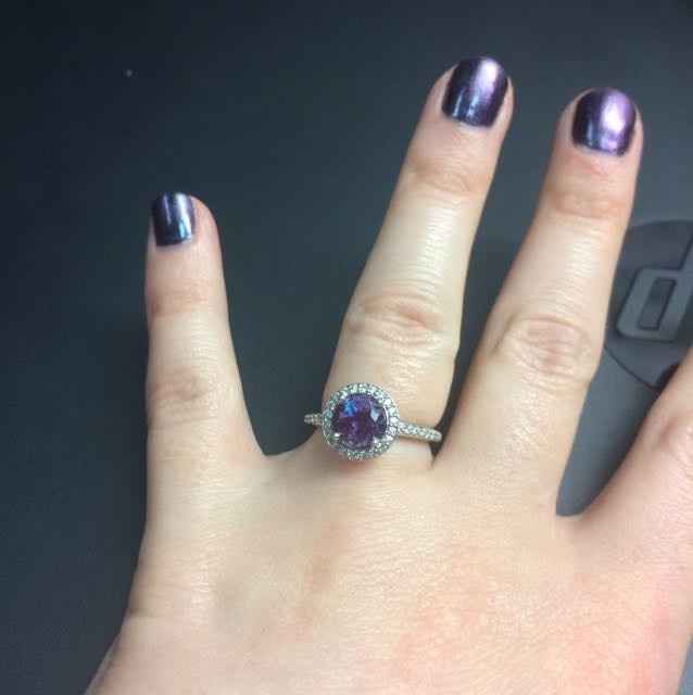 Non Diamond Engagement Rings