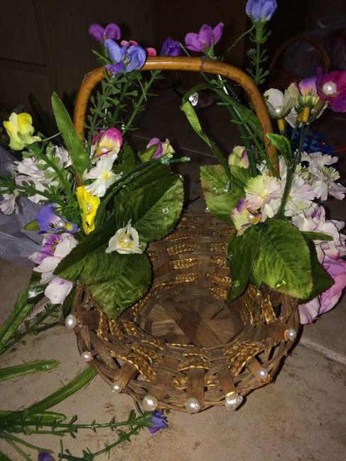 Flower girl baskets
