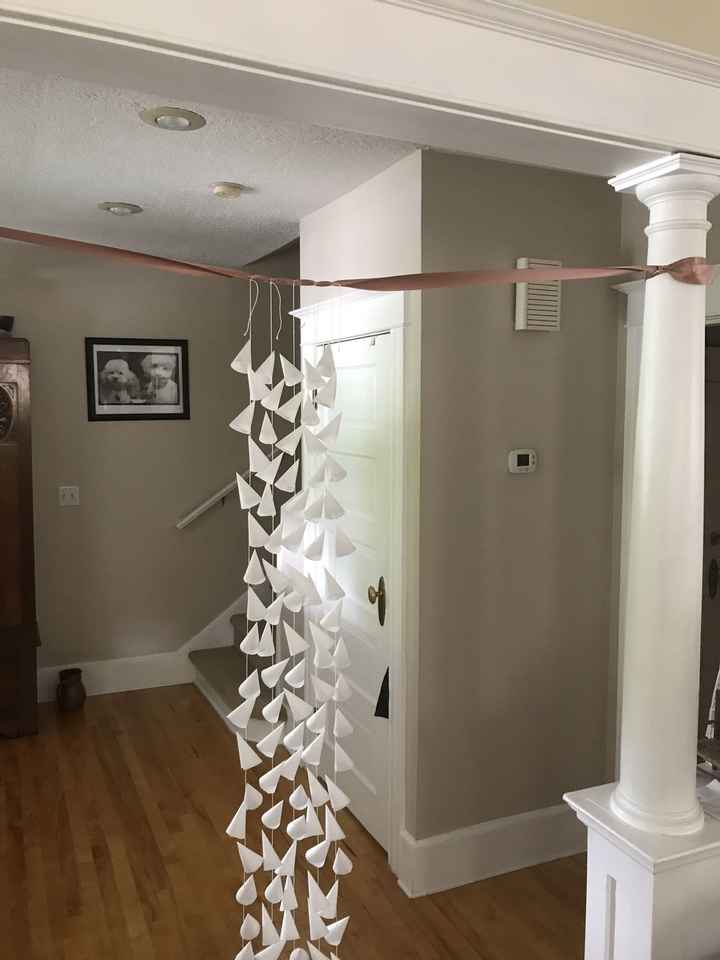 Done with DIY backdrop! Updated picture in comments