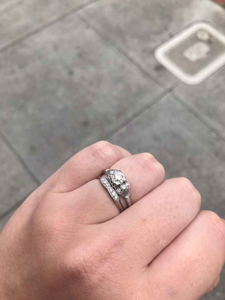 Let me see your wedding bands!