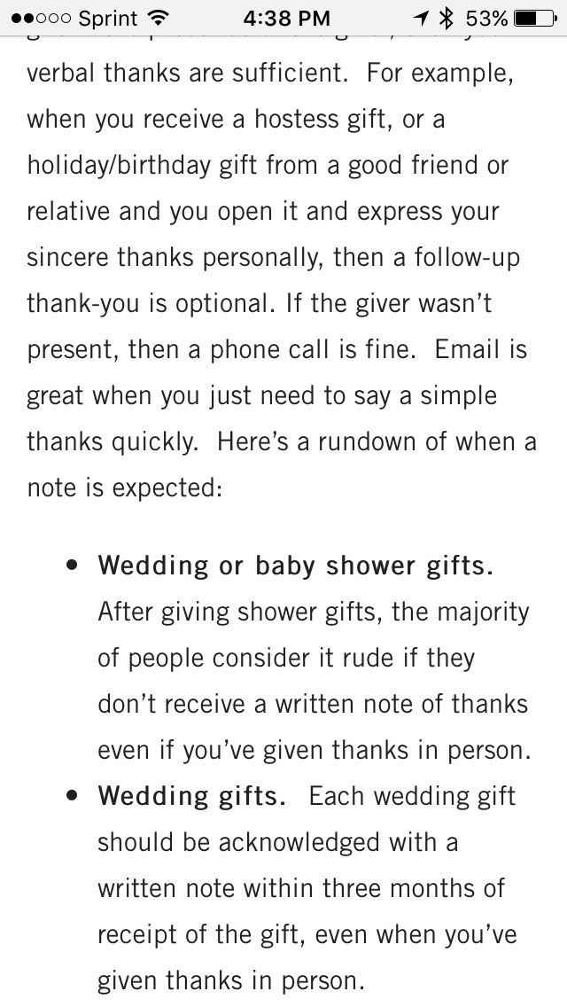 Bridal shower thank you cards