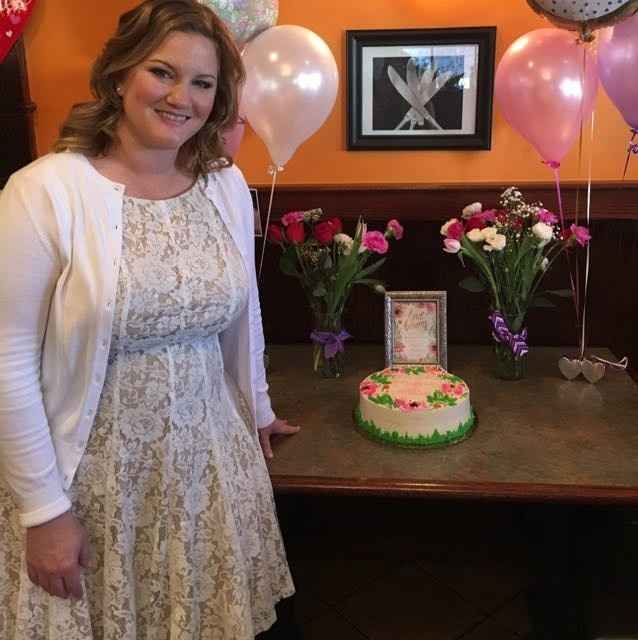 Said Yes to the Bridal Shower Dress