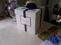 How should I decorate my card box? *update*