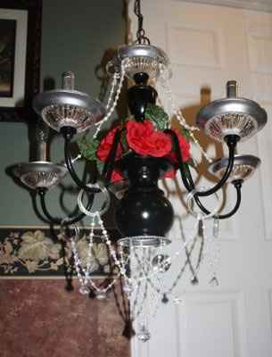 DIY chandalier (want to know what you think?)