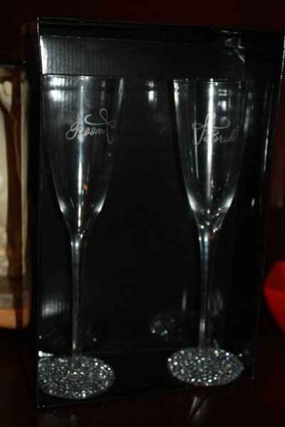 DIY toasting flutes! PICS