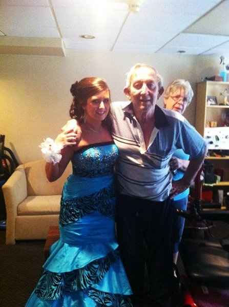 Pic of my dad standing "not in wheel chair"