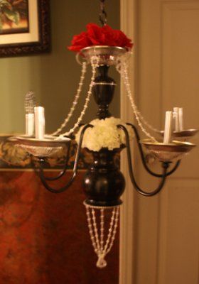 DIY chandalier (want to know what you think?)