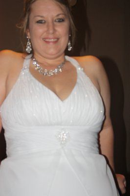 took pic's of me in my dress