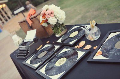 what are you doing for a guestbook?  Traditional or something a little different?