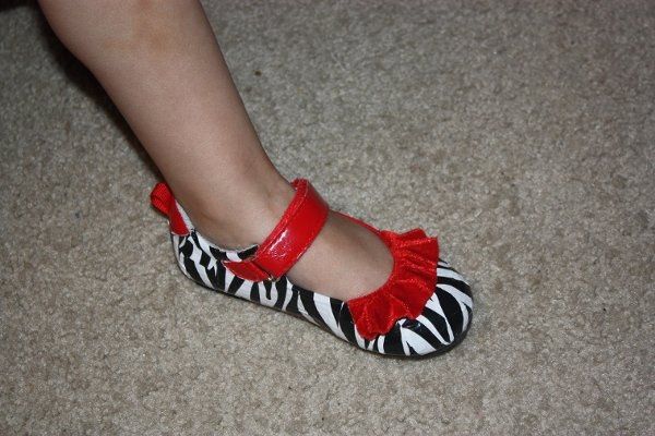 MY DIY FG zebra shoes