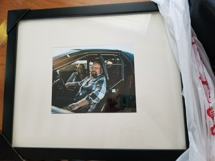 Guest book canvas came in!
