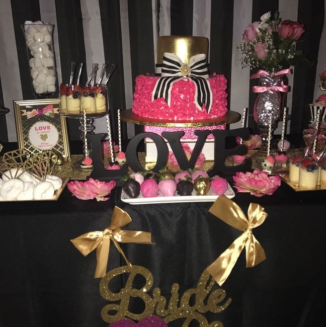 My bridal shower last Sat