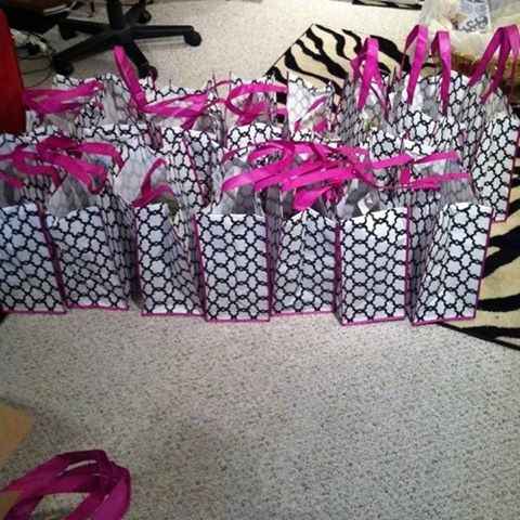 Welcome gift bags complete!! Pic! and I wrote the cutest little poem!! - Steal it