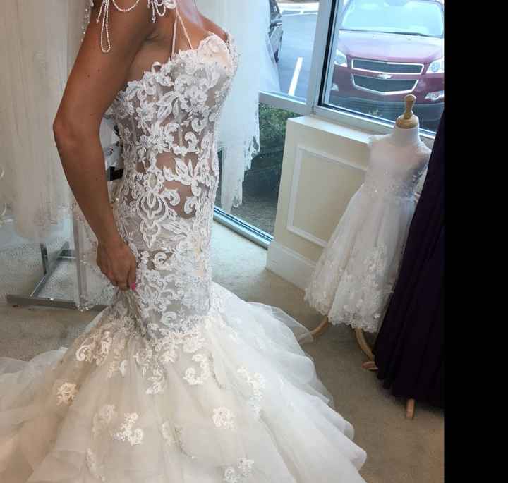 What was the most unique dress you tried on? Pics?