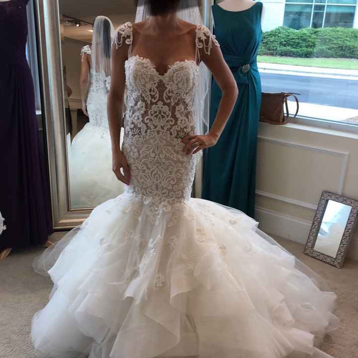 What was the most unique dress you tried on? Pics?